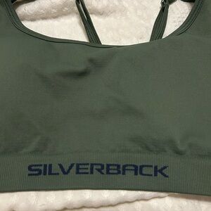Silverback Olive Sports Bra